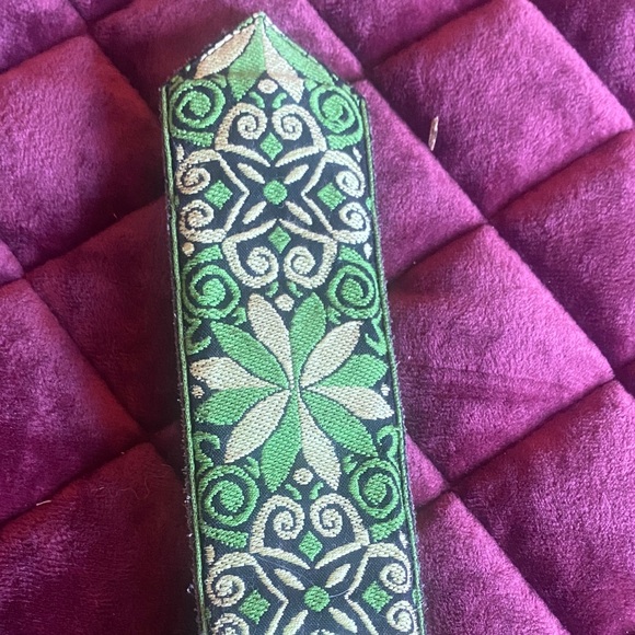 Hadley Poller Leather and Fabric Embroidered Belt main image 5